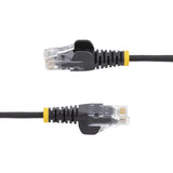 StarTech.com N6PAT15MBKS netværkskabel Sort 15 m Cat6 U/UTP (UTP)