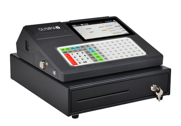 Olympia K200 PLUS kasseapparat Direkte termisk 10000 PLUs LED