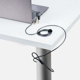 StarTech.com UNIVK-LAPTOP-LOCK kabellås Sort, Sølv 2 m