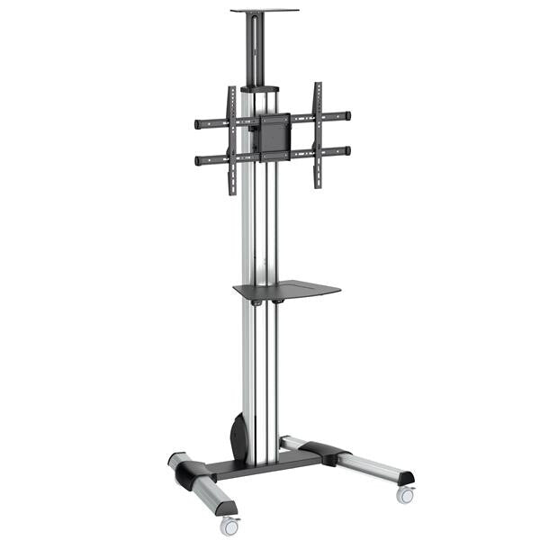 StarTech.com STNDMTV70 skærmbeslag til skiltning 190,5 cm (75") Sort, Rustfrit stål