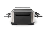 Fritel RSG 3280 raclette grill 8 person(er) 1400 W Sort, Rustfrit stål, Hvid