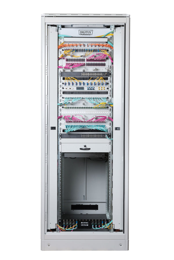 Digitus DN-19 42U-8/10-1 stativ Fritstående reol Grå