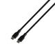 Deltaco USBC-2015BL USB-kabel USB 2.0 1,5 m Sort