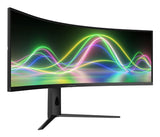 LC-Power LC-M49QCK computerskærm 124,5 cm (49") 5120 x 1440 pixel Dual QHD LCD Sort