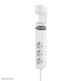 Neomounts DS22-840WH6 stikdåse 1,4 m 3 AC stikkontakt(er) Indendørs Hvid
