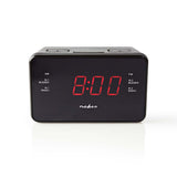 Nedis CLAR002BK vækkeur Digital alarmur Sort