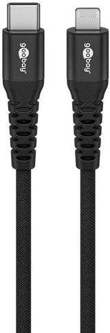 Goobay 74514 Lightning kabel 0,5 m Sort