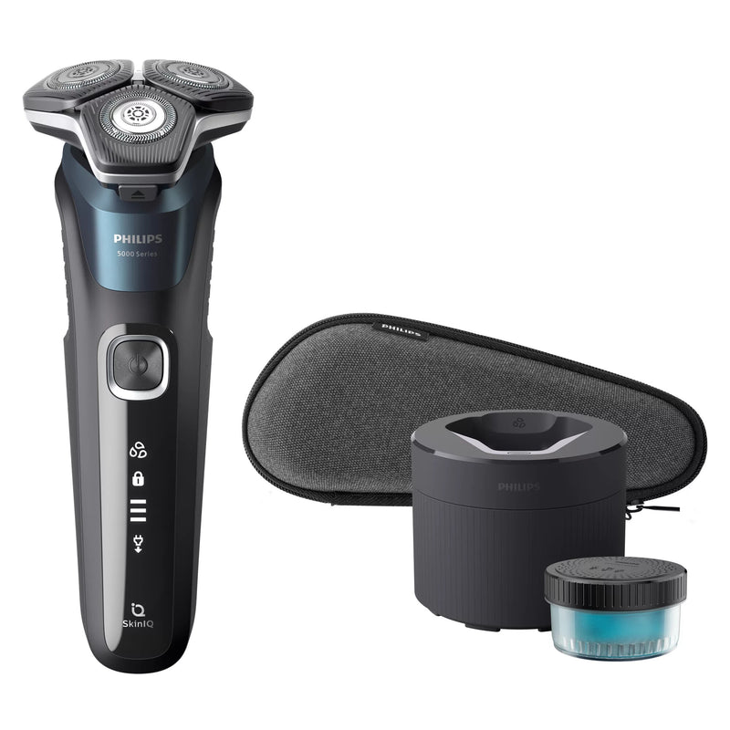 Philips SHAVER Series 5000 S5889/50 barbermaskine til ham Rotations shaver Trimmer Blå