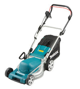 Makita ELM4121 plæneklipper Vekselstrøm Sort, Blå