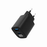 Gembird TA-UC-PDQC30LCD-BK-01 oplader til mobil enhed Smartphone, SmartWatch, Tablet Sort Vekselstrøm Hurtig opladning Indendørs