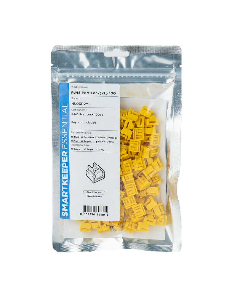 Smartkeeper NL03P2YL portblokering RJ-45 Gul 1 stk