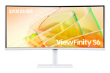 Samsung S65TC computerskærm 86,4 cm (34") 3440 x 1440 pixel UltraWide Quad HD LED Hvid