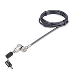 StarTech.com UNIVK-LAPTOP-LOCK kabellås Sort, Sølv 2 m