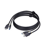 StarTech.com HU1226-KVM-CABLE KVM-kabel Sort 1,8 m