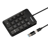 Targus AKP13GL numerisk tastatur Universel USB Sort