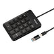 Targus AKP13GL numerisk tastatur Universel USB Sort