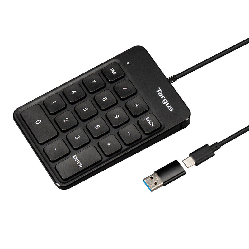 Targus AKP13GL numerisk tastatur Universel USB Sort