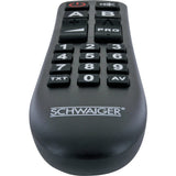 Schwaiger UFB1100 533 fjernbetjening IR trådløs DVD/Blu-ray, TV, TV tuner, TV set-top-boks Tryk på knapper