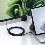 Satechi ST-YH8KCM USB grafisk adapter 7680 x 4320 pixel Sort, Sølv
