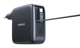 Baseus E0121D00 oplader til mobil enhed Tablet, Laptop, Smartphone, Mobiltelefon, Headset, SmartWatch Sort Vekselstrøm Hurtig opladning Indendørs