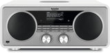 TechniSat Digitradio 602 Internet Analog & digital Sølv, Hvid