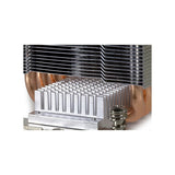 Inter-Tech A-19 Processor Køler 8 cm Aluminium, Sort