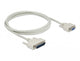 DeLOCK 85524 serielkabel Beige 2 m D-Sub 25 Pin D-Sub 9 Pin