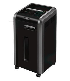 Fellowes 225i papirmakulator Stribe makulering 24 cm Sort