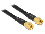 DeLOCK 88893 koaxial kabel LMR195 10 m SMA Sort
