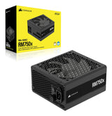 Corsair RMx Series RM750x enhed til strømforsyning 750 W 24-pin ATX ATX Sort