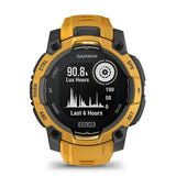 Garmin Instinct 3 3,05 cm (1.2") 45 mm Digital 176 x 176 pixel Berøringsskærm Gul, Grå Wi-Fi GPS (satellit)