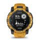 Garmin Instinct 3 3,05 cm (1.2") 45 mm Digital 176 x 176 pixel Berøringsskærm Gul, Grå Wi-Fi GPS (satellit)