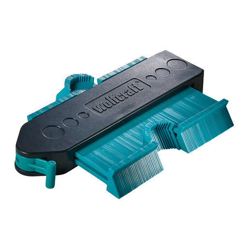 wolfcraft GmbH 6949000 radiusmåler Profile gauge Sort, Blå