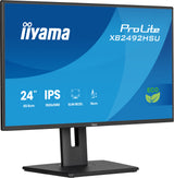 iiyama ProLite XB2492HSU-B1 computerskærm 60,5 cm (23.8") 1920 x 1080 pixel Fuld HD LED Sort