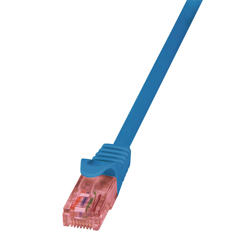 2Direct CQ2036U netværkskabel Blå 1 m Cat6 U/UTP (UTP) Rund