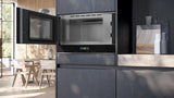 Siemens iQ700 BF722L1B1 mikrobølgeovn Sort Solo mikroovn Indbygget 21 L 900 W