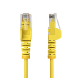 StarTech.com N6PAT100CMYLS netværkskabel Gul 1 m Cat6 U/UTP (UTP) Rund