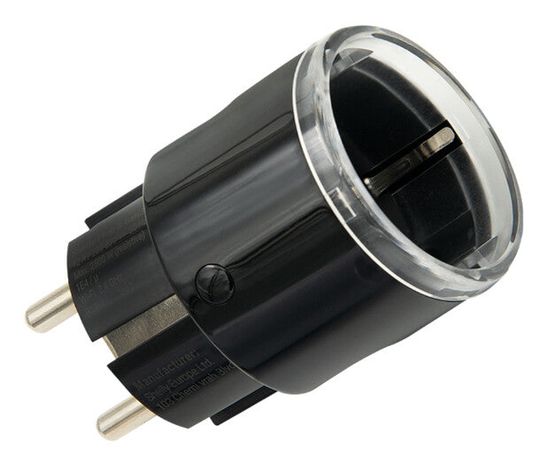 Shelly Plug S Gen3 smart stik Sort