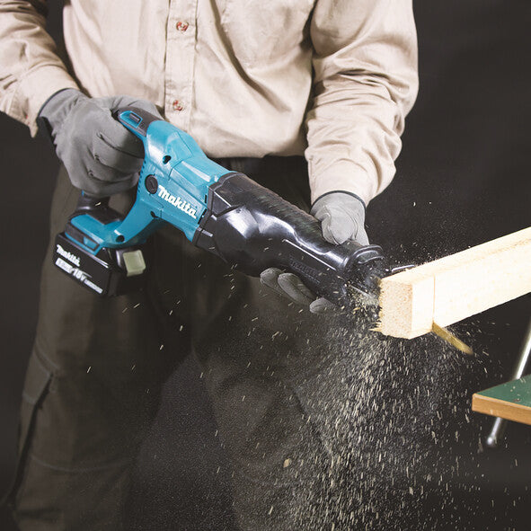 Makita DJR186Z frem- og tilbagegående sav Sort, Blå