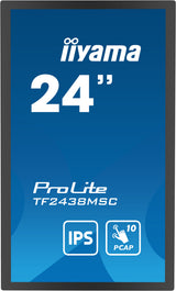 iiyama TF2438MSC-B1 computerskærm 60,5 cm (23.8") 1920 x 1080 pixel Fuld HD LED Berøringsskærm Sort
