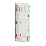 Schneider Electric NU307603 stikkontakt Rød