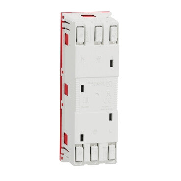 Schneider Electric NU307603 stikkontakt Rød