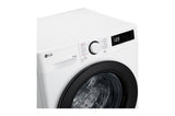 LG F4DR509SBW vaskemaskine - tørretumbler Fritstående Front-læsning Sort, Hvid