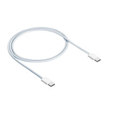 Akyga AK-USB-51 USB-kabel USB 2.0 1 m USB C 60 W Hvid