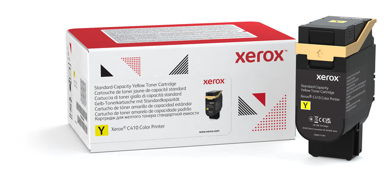Xerox C410 / VersaLink C415 gul tonerpatron med standardkapacitet (2.000 sider)