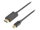 Prokord MDPH12M-3M-B videokabel adapter Mini DisplayPort HDMI Sort