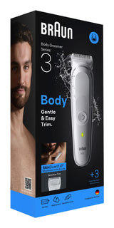 Braun Series 3 BG3530 body groomer / barbermaskine Grå