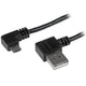 StarTech.com USB2AUB2RA1M USB-kabel USB 2.0 1 m USB A Micro-USB B 0,48 Gbit/sek. Sort