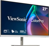 Viewsonic VP Series VP2766-2K-W computerskærm 68,6 cm (27") 2560 x 1440 pixel Quad HD LED Hvid, Sølv