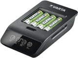 Varta LCD SMART CHARGER+ batterioplader Husholdningsbatteri Vekselstrøm